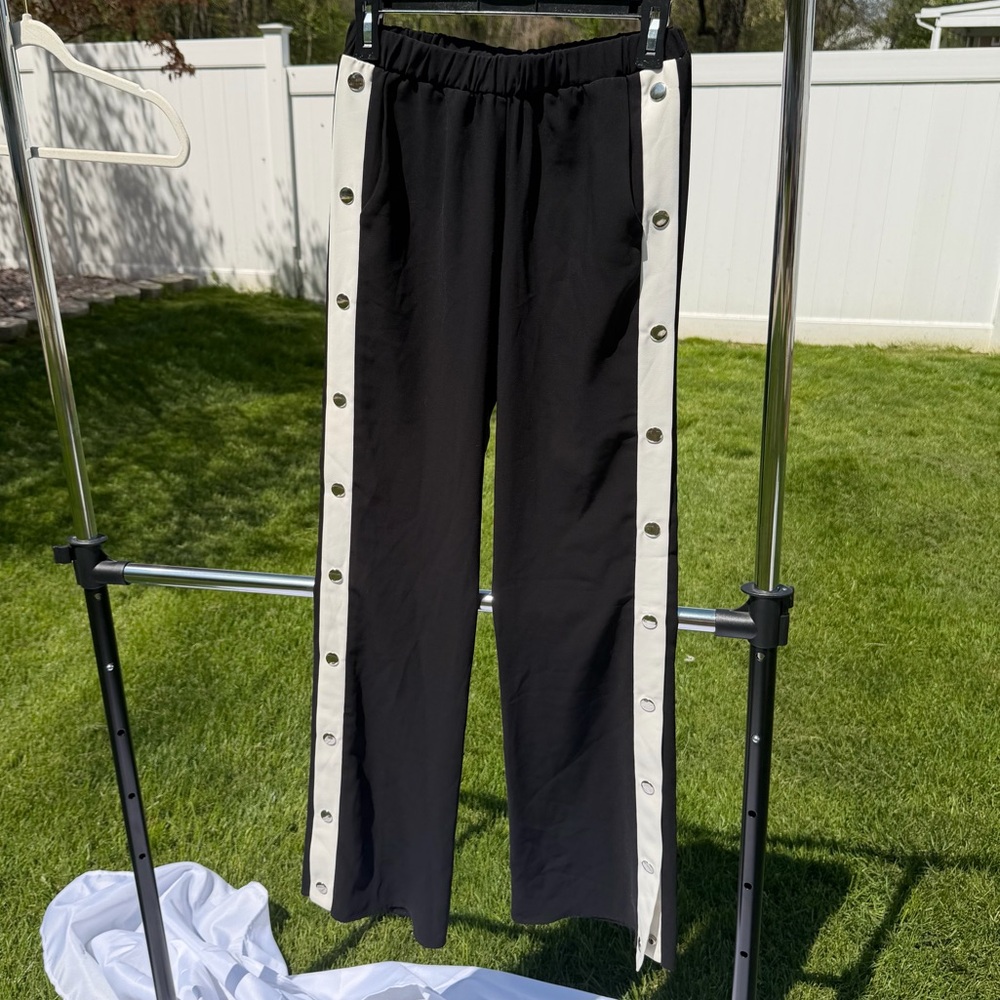 Amanda Uprichard Button Dress Pants - Picture 3 of 6